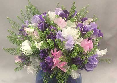 Bouquets de fleurs ronds