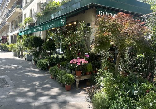 Magasin vue de trois quarts